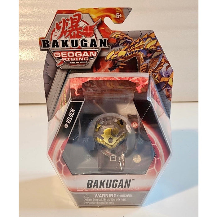 Bakugan Geogan Rising Diamond Viloch Clear Chase Gate Card Collector Toy