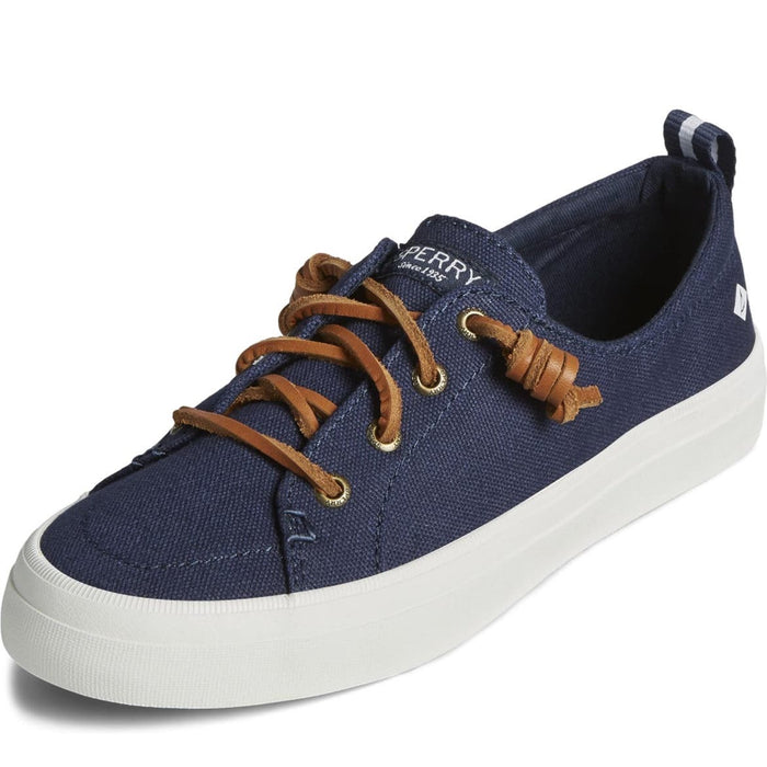 Sperry Women's Crest Vibe Sneakers Sz 8 Boat Shoes Slip Ons, Navy Sneakers Shoes