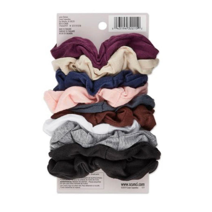 Scunci Everyday & Active No Damage Scrunchies - 10pk, Assorted Colors * H156