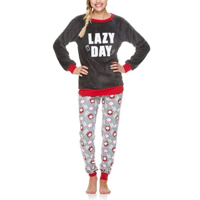 Sleep & Co Charcoal 'Lazy Day' Yummy Jogger Pajama Set * Size M MSRP$43 wom806