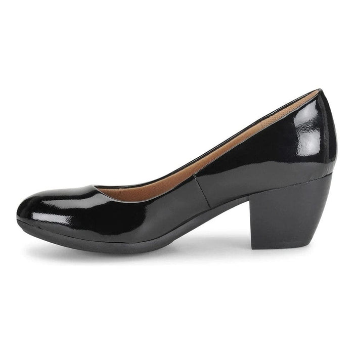 Comfortiva Amora Black Patent Leather – Stylish Comfort for Every Step!