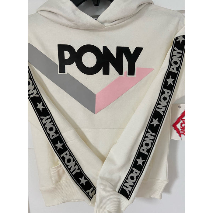 "Pony Classic Vintage-Inspired Hoodie - Vanilla Sky, Large (14/16)"*  K2