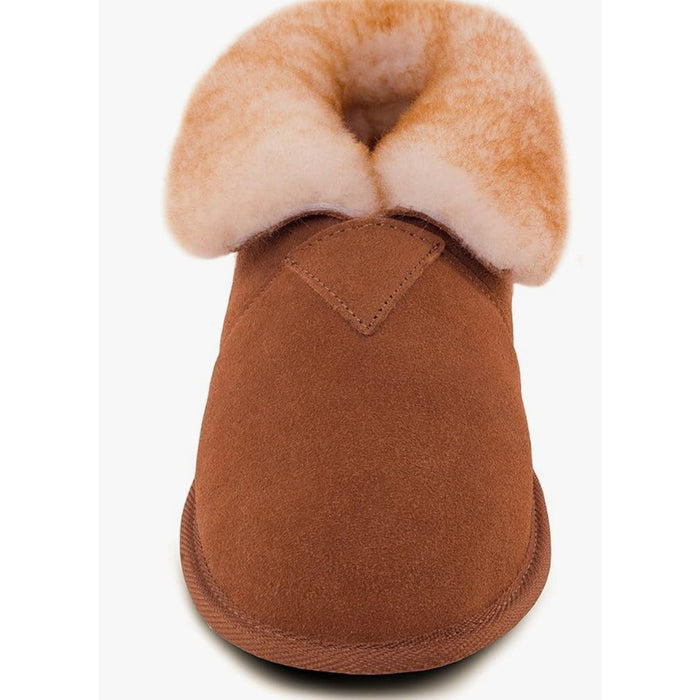 Cloud Nine Sheepskin Fuzzies Men's Soft Sole Bootie Slipper, Size 12 M Shoes