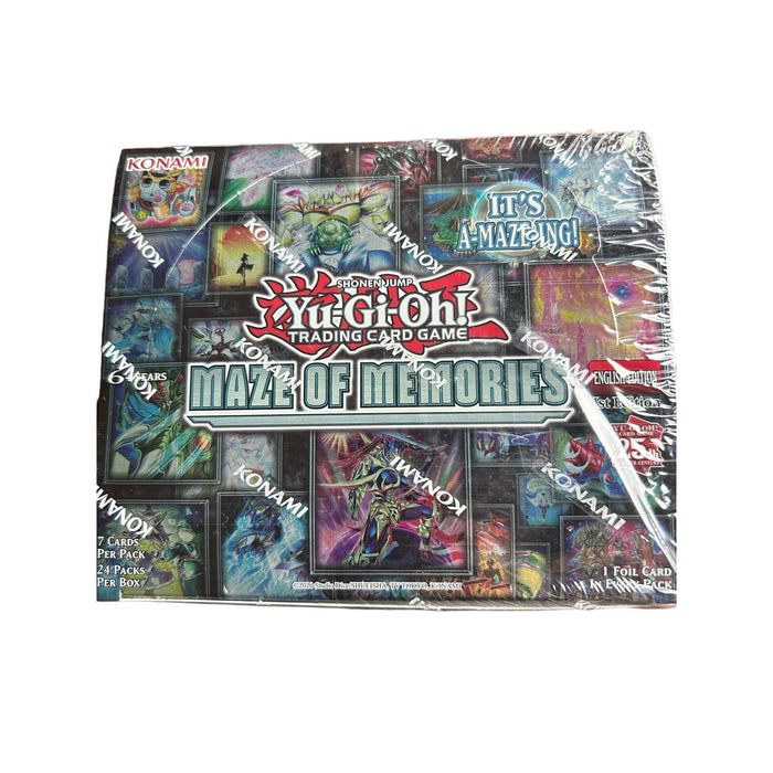 Yu-Gi-Oh! Maze of Memories 1st Edition Booster Box English Factory Sealed