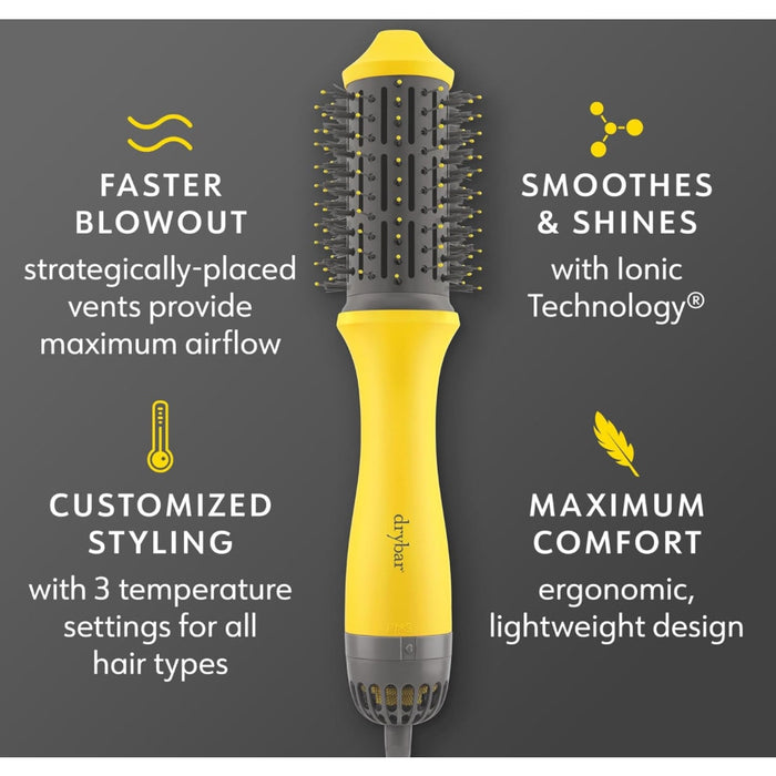 Drybar The Single Shot Round Blow Dryer Brush Smooth Voluminous Brush Dryer