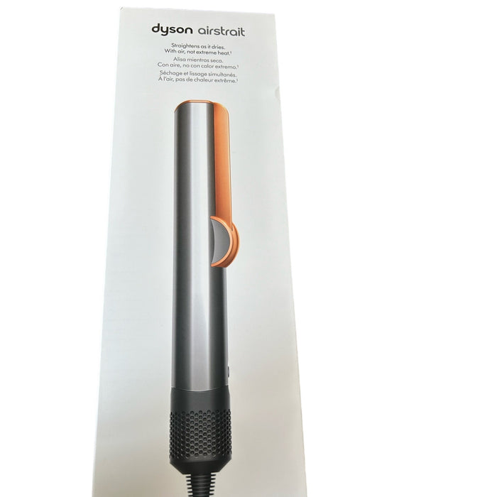 Dyson Airstrait™ Straightener, Nickel/Copper, Wet to Dry Styling, New in Box