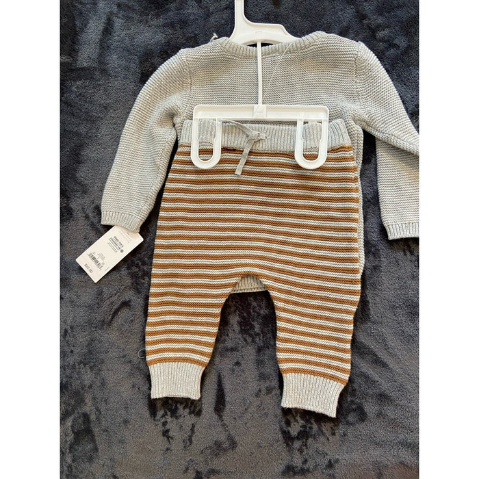 Carter's Baby Boy Fox 2-Piece Knit Outfit, 6M K35 *