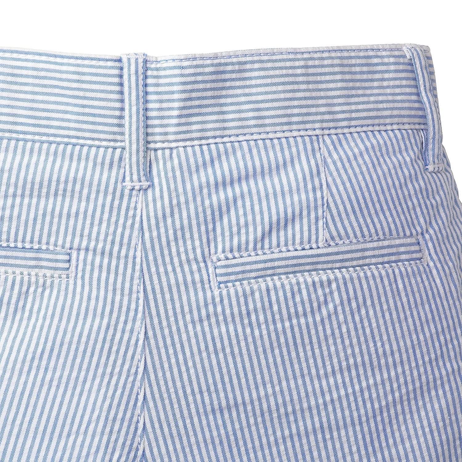 Baby Boys Seersucker Shorts – Organic Cotton Summer Classic - Triniskies