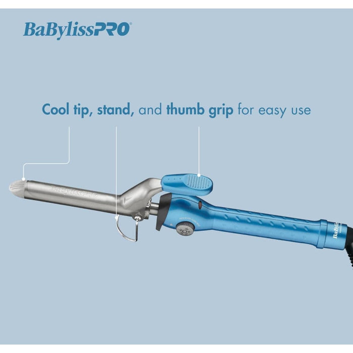 BaByliss BaBylissPRO 1 1/2" Nano Titanium Spring Curling Iron Loose Waves & Textured Curl