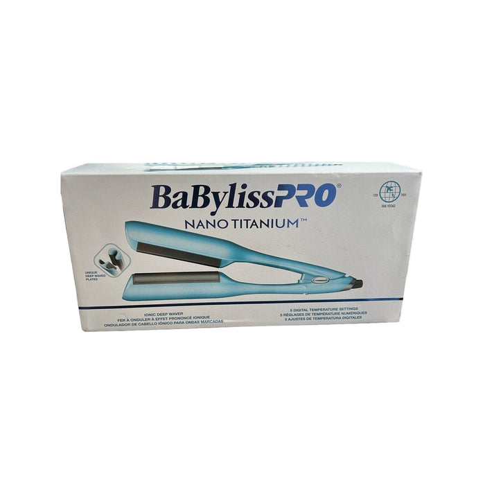 BaByliss BaBylissPRO Nano Titanium Ionic Deep Waver - Frizz-Free Glam Waves