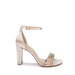 Badgley Mishka 5.5 / Champagne "Badgley Mischka Women's ALIA Heeled Sandal, Champagne, Size 5.5"