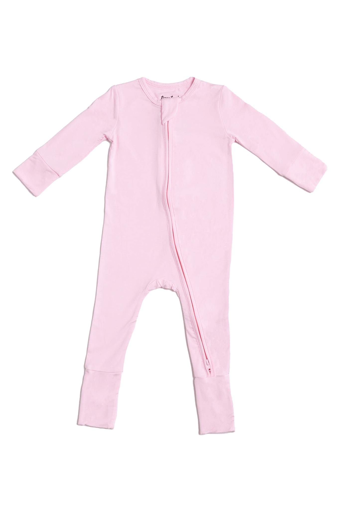 Bamboo Convertible Zip Footie – Infant & Toddler Pajamas with Fold - Over Feet - Triniskies