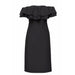 Banana Republic Black / 6 Banana Republic Off-The-Shoulder Ruffle Dress Size 6 MSRP $120 WD12