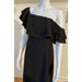 Banana Republic Black / 6 Banana Republic Off-The-Shoulder Ruffle Dress Size 6 MSRP $120 WD12