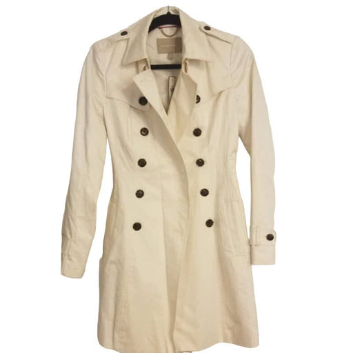 Banana Republic XS / Cream Banana Republic Cream Trench Coat, Size XS * wom152