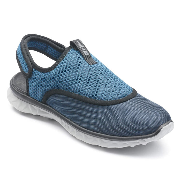 Bass Outdoor 10.5 / Blue Conquer the Outdoors in Style: BASS OUTDOOR Men's Hex Mesh Action Hiking Shoe