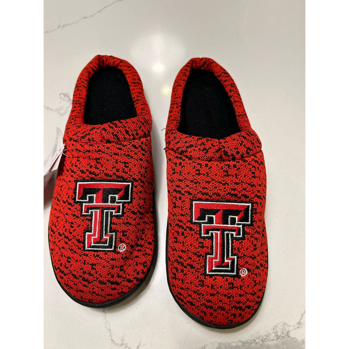 FOCO Men's NCAA Texas Tech Memory Foam Slippers M 9/10