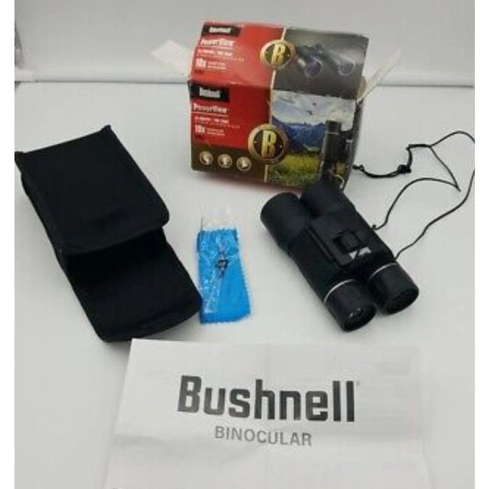 "Bushnell Powerview Compact Folding Roof Prism Binocular, Outdoor Optics"