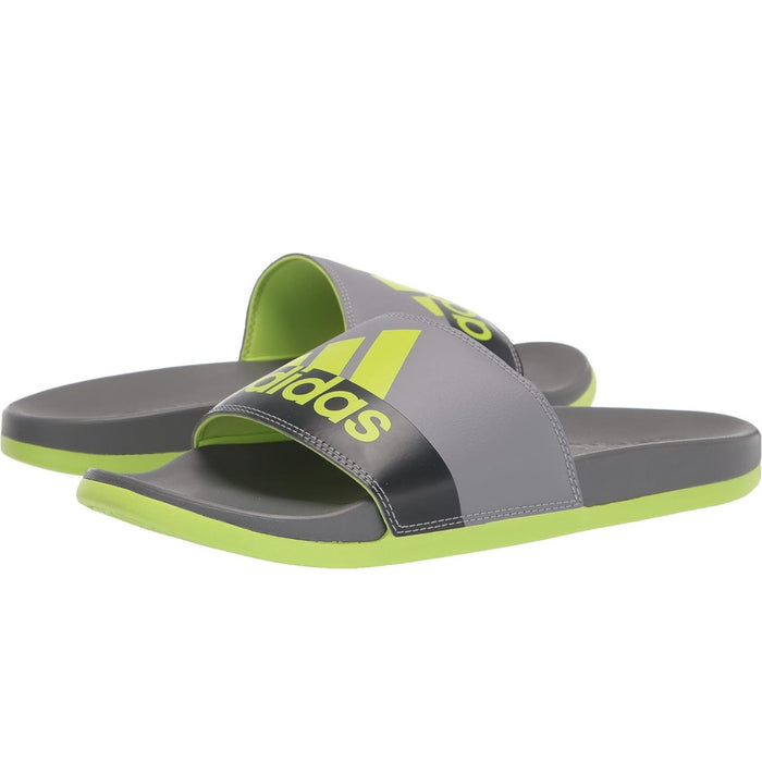 adidas Unisex-Adult Adilette Comfort Slide Sandal  Sz 18 Mens Casual Beach Shoes