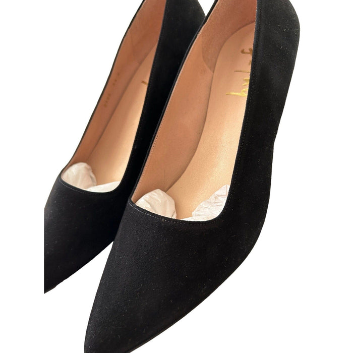 French Sole Clap Wedge Pump – Stylish Suede Wedge for Effortless Elegance