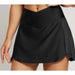 Beleaf Large / Black Baleaf Flyleaf V Crisscross High-Rise Skort Sz L * Wom1113