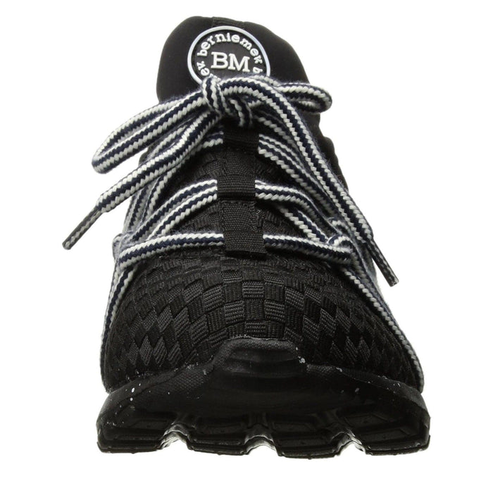 Bernie Mev 13 / Black Bernie Mev Kids' Runner Lace K Sneaker Sz 13: Stretch Fabric, Memory Foam Shoes