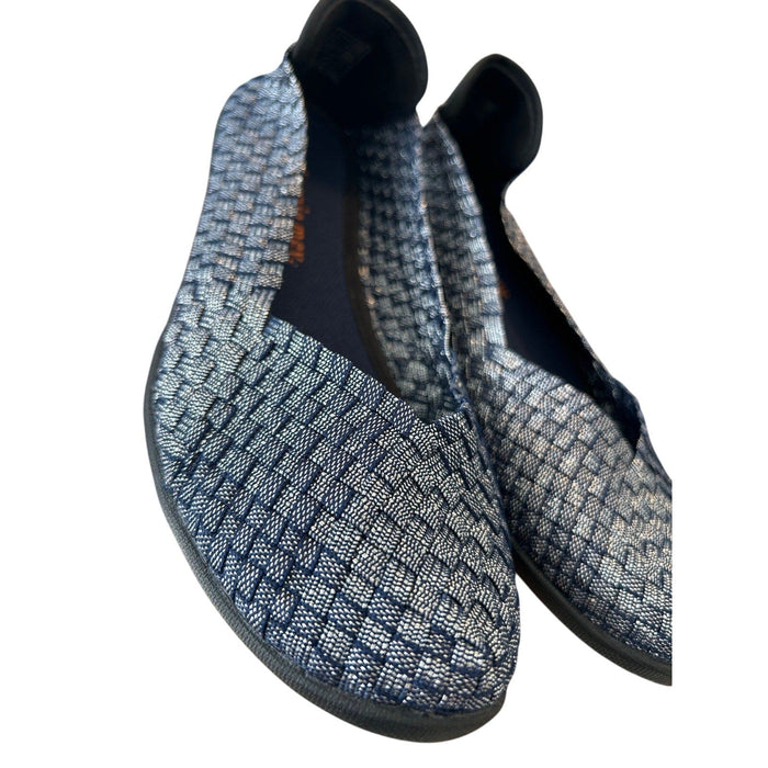 Bernie Mev Shoes Bernie Mev Women's Catwalk Slip-On Flats Blue Size 8.5 - 9 Casual Shoes