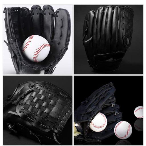 BESPORTBLE one size / black BESPORTBLE PU Leather Baseball Glove: Professional Quality, Exceptional Service