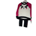 Betsey Johnson 24 Months / White-Pink-Black "Betsey Johnson Panda Face Shirt and Sequin Leggings - Size 24 Months"  K17 *