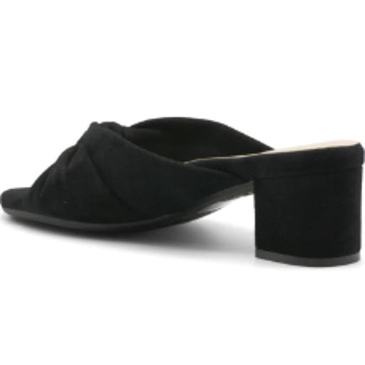 Bettye Muller Concepts 6.5 / Black / Suede Bettye Muller Women's Floyd Heeled Sandal, Black, 6.5 Medium US MSRP $159