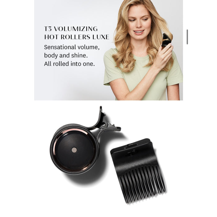 T3 - Volumizing Hot Rollers LUXE | Set of 8 - 4 XL (1.75") & 4 Large (1.5")