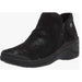 Bgees 10 / Black / Suede BZees Women's Domino Ankle Boot, Black Fabric, 10