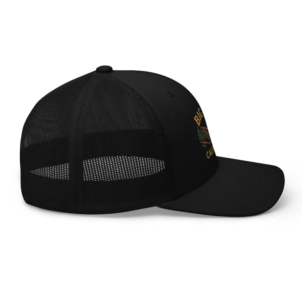 Big Sur California embroidered trucker hat Yupoong snapback mesh