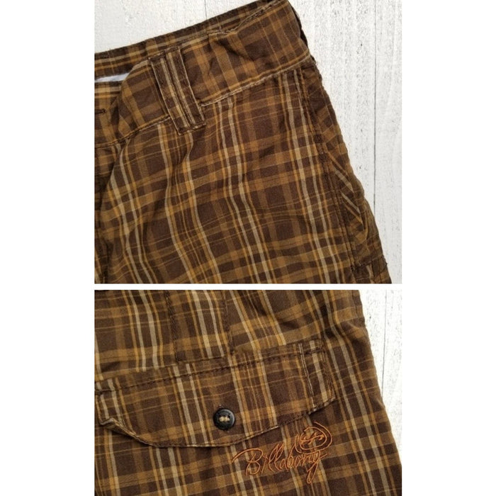 Billabong Billabong Men's Plaid Shorts - Size 34 - Perfect Summer Style * MS17