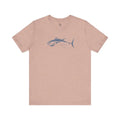 Light peach Bluefin Tuna Graphic T-Shirt for ocean lovers