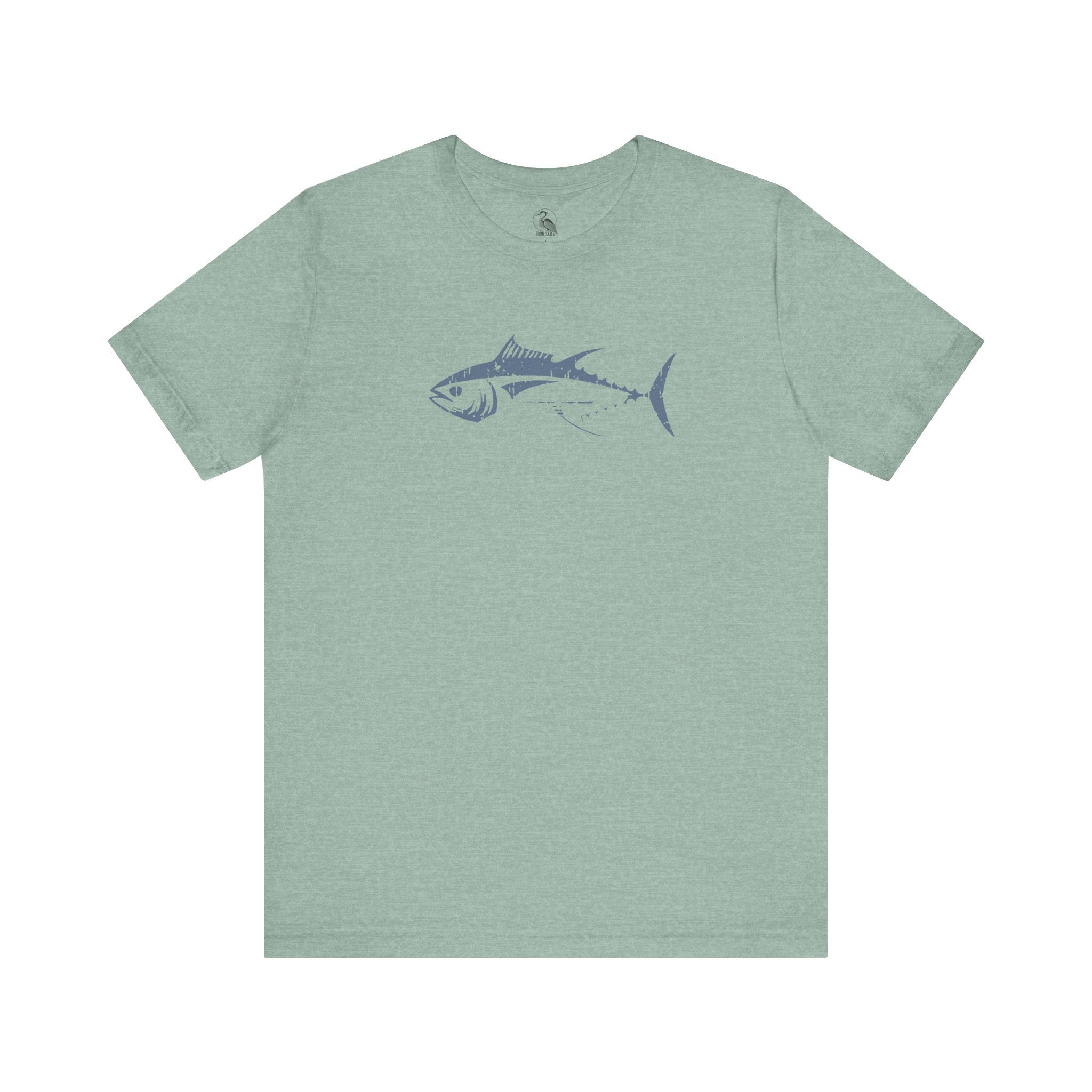 Bluefin Tuna Graphic T-Shirt Unisex Sport Fishing Ocean Tee - Triniskies