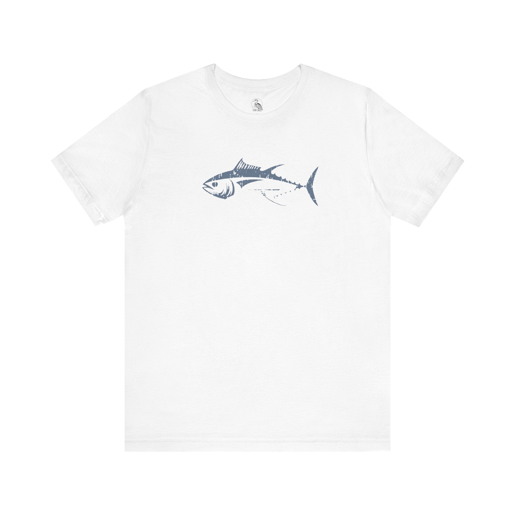 Bluefin Tuna Graphic T-Shirt Unisex Sport Fishing Ocean Tee - Triniskies