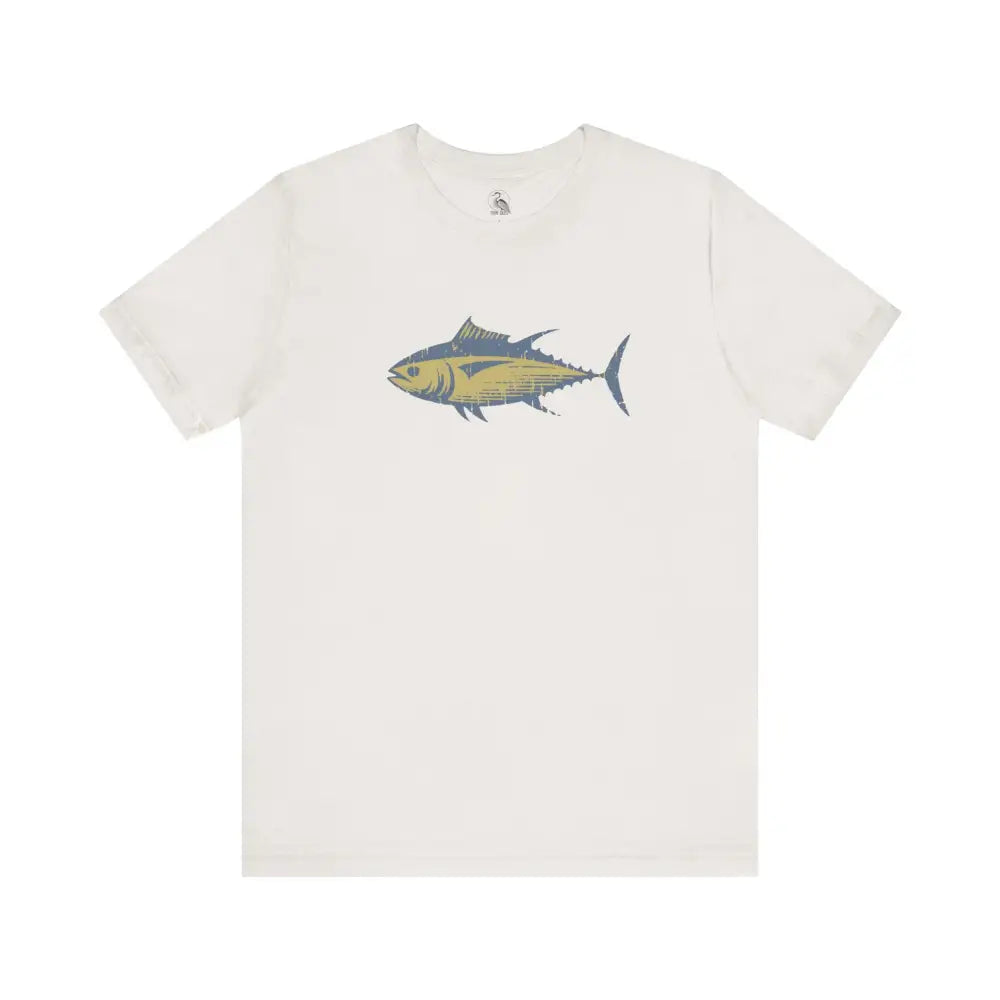 White Bluefin Tuna Graphic T-Shirt for Ocean Lovers Alike