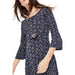 Boden Boden Miriam Navy Star Bird Jersey Dress WD42 size 12