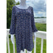 Boden Boden Miriam Navy Star Bird Jersey Dress WD42 size 12