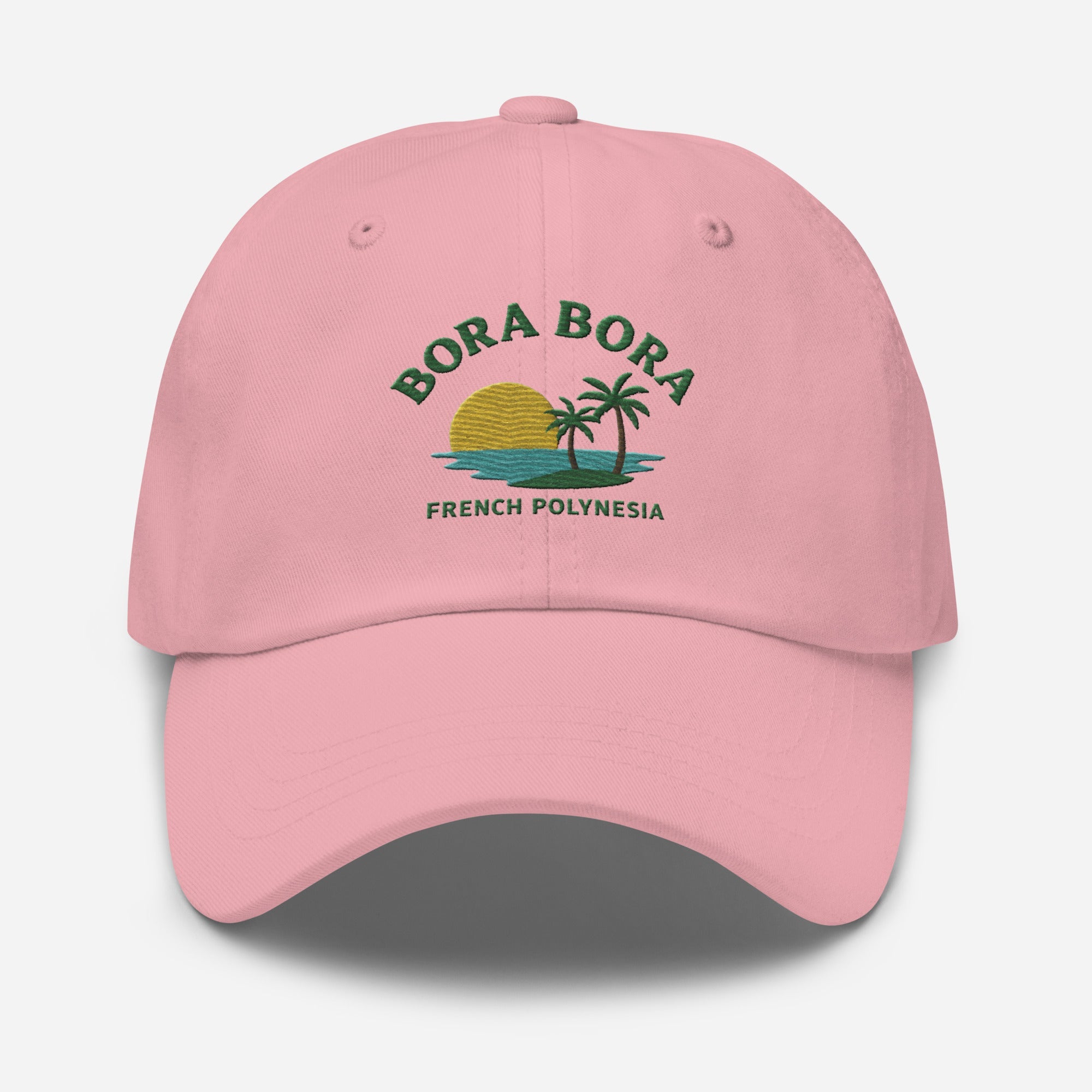 Bora Bora French Polynesia Embroidered Dad Hat – Island Souvenir Style | Trini Skies Supply Co. - Triniskies