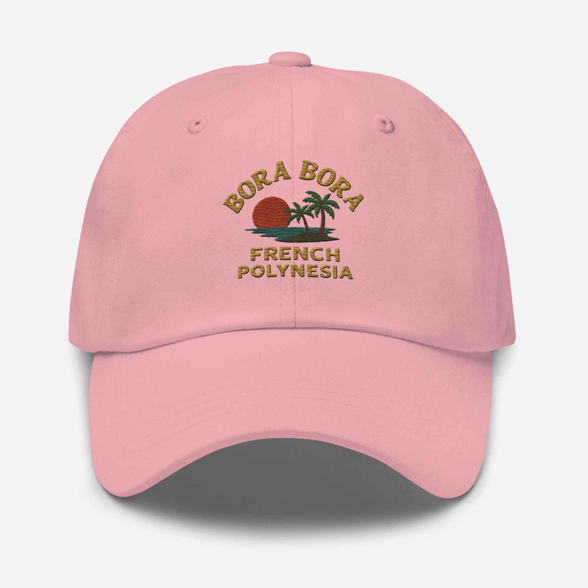 Bora Bora French Polynesia Embroidered Dad Hat – Island Souvenir Style | Trini Skies Supply Co. - Triniskies