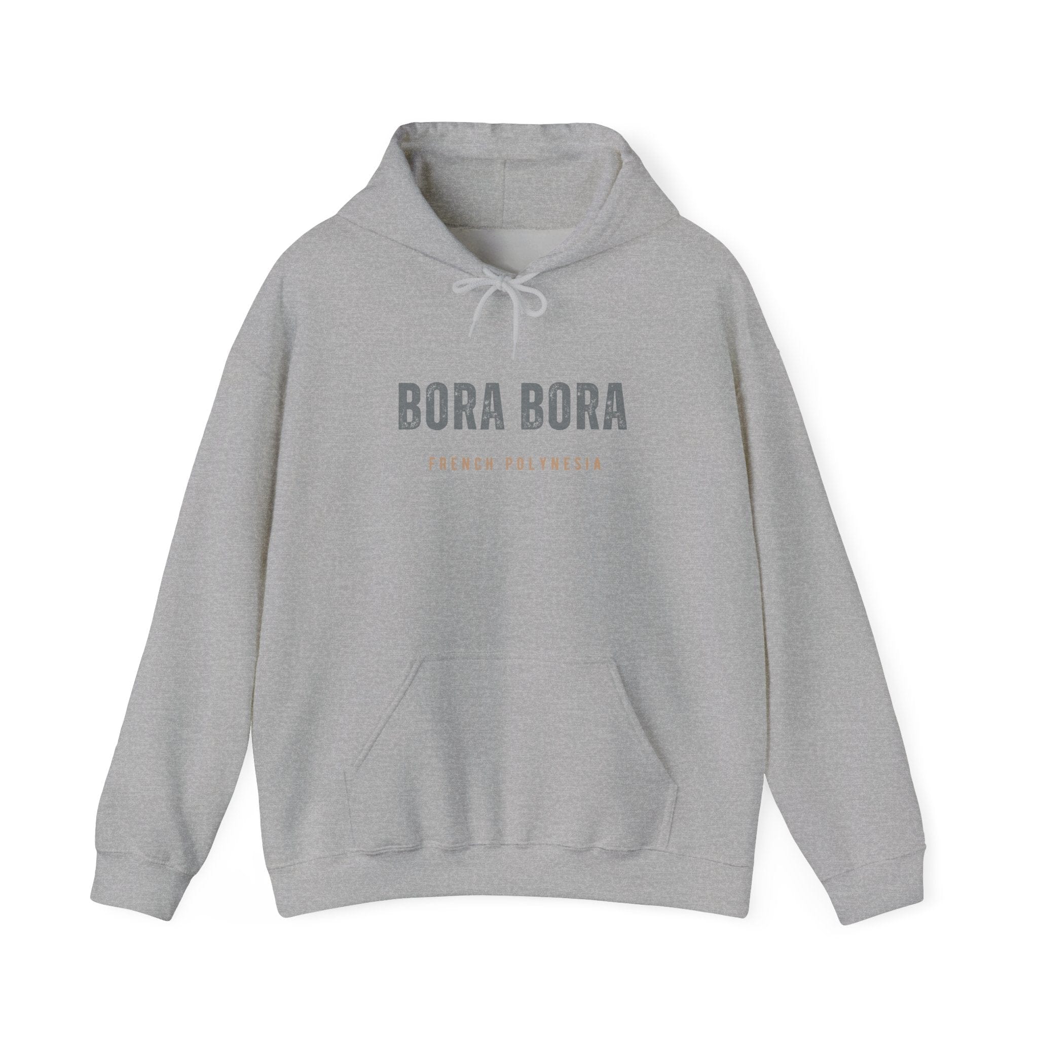 Bora Bora Unisex Heavy Blend Hooded Sweatshirt Cozy, Stylish, and Durable Vacation Destination Travel Shirt Great Gift - Triniskies
