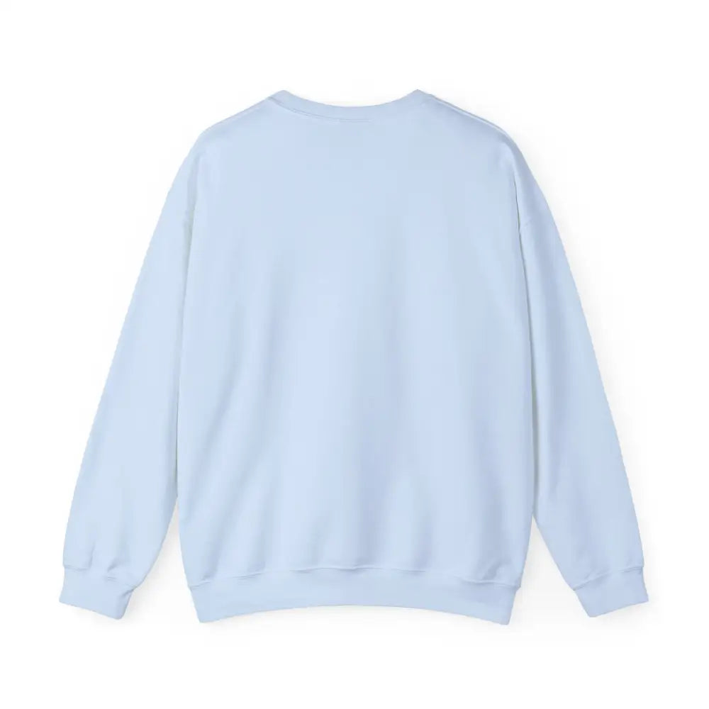 Light blue Bora Bora unisex crewneck sweatshirt with ribbed cuffs