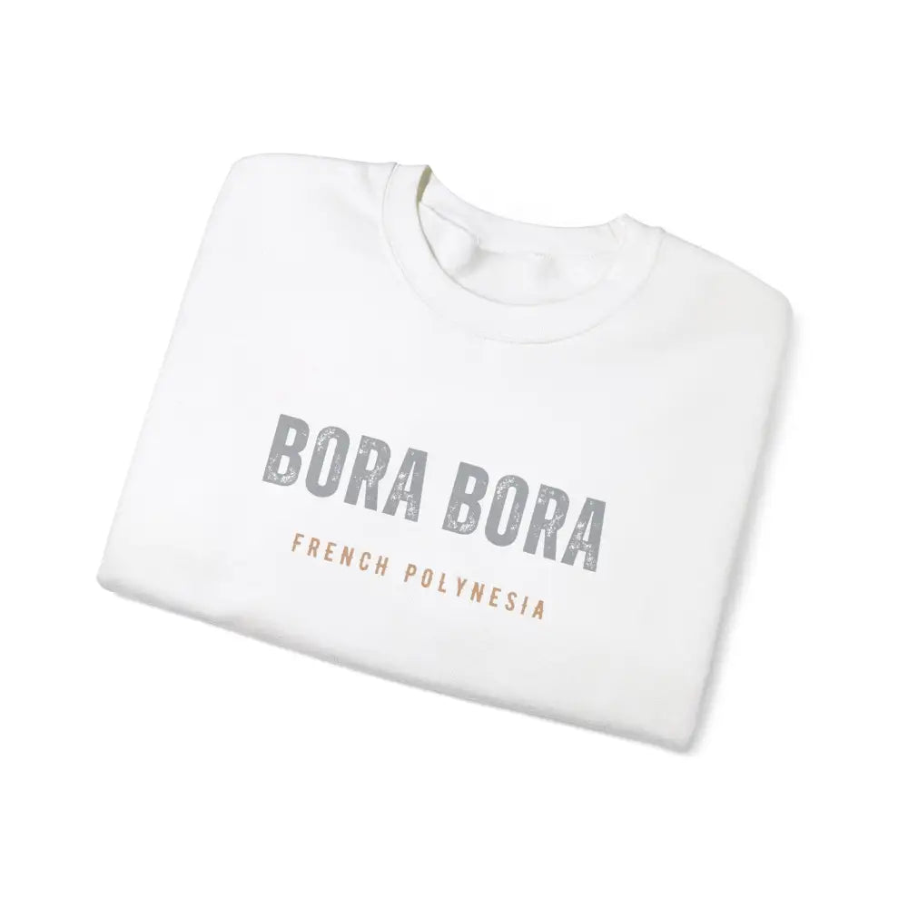 Bora Bora unisex crewneck sweatshirt with French Polynesia graphic