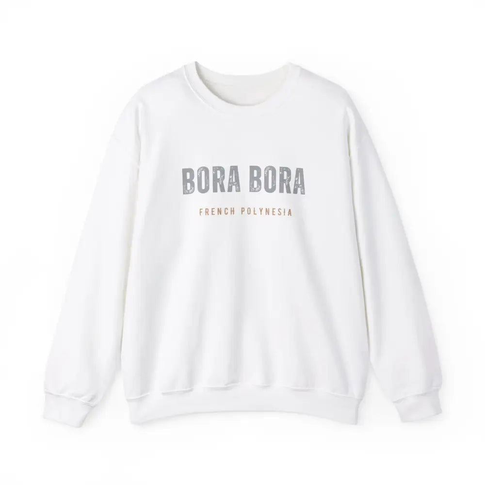 Bora Bora unisex crewneck sweatshirt with French Polynesia print