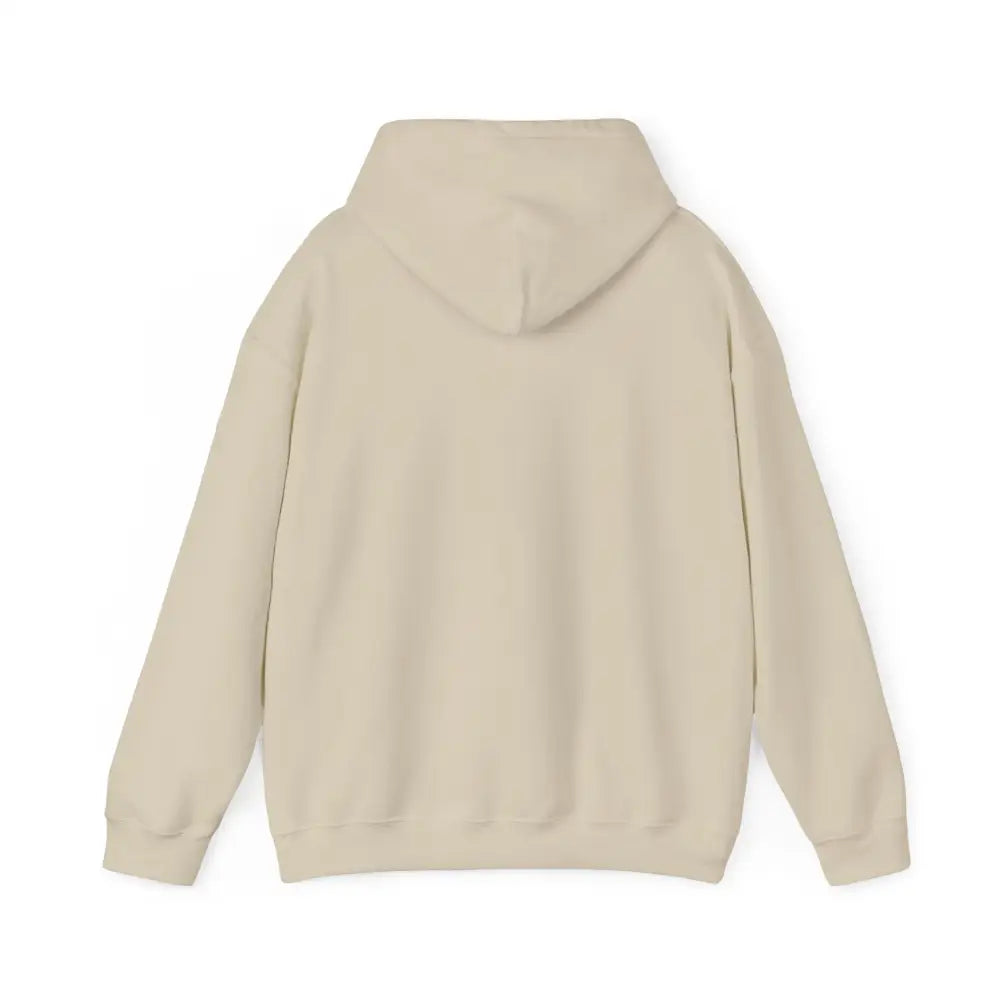 Bora Bora unisex oversized beige pullover hoodie with hood