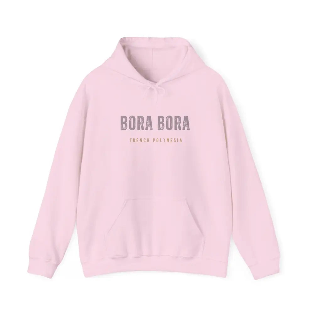 Bora Bora unisex graphic hoodie with French Polynesia text