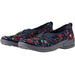 Bzees Shoes Female / ADULT / multi Bzees Women's Slip-On Shoes Size 8 Navy Floral Casual Lightweight