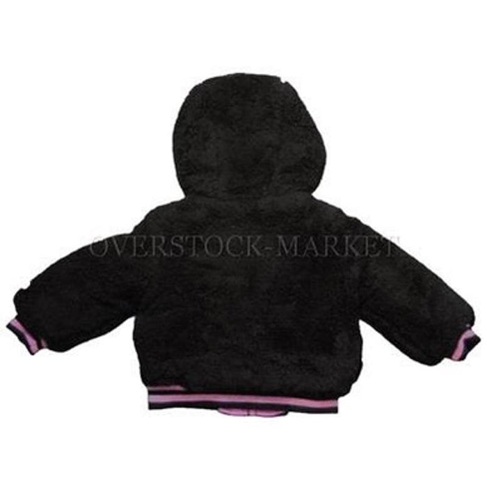Skechers Baby Girls' Reversible Heavy Sherpa Jacket Coat - Size 6X * K307